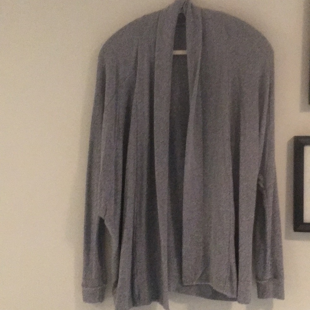 Shawl collar sweater